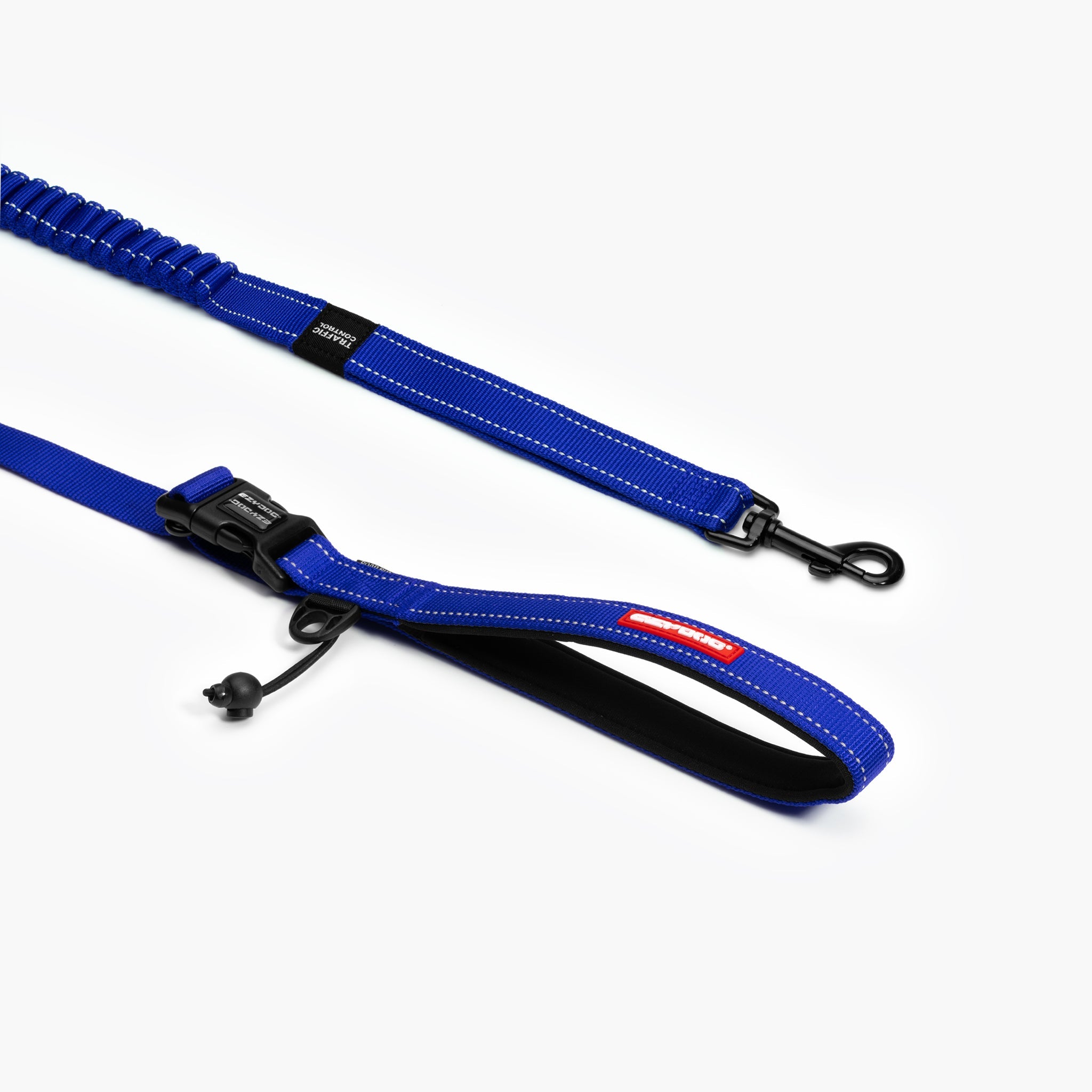 EzyDog Road Runner Leash in blue – hands-free 210cm dog leash with shock absorption