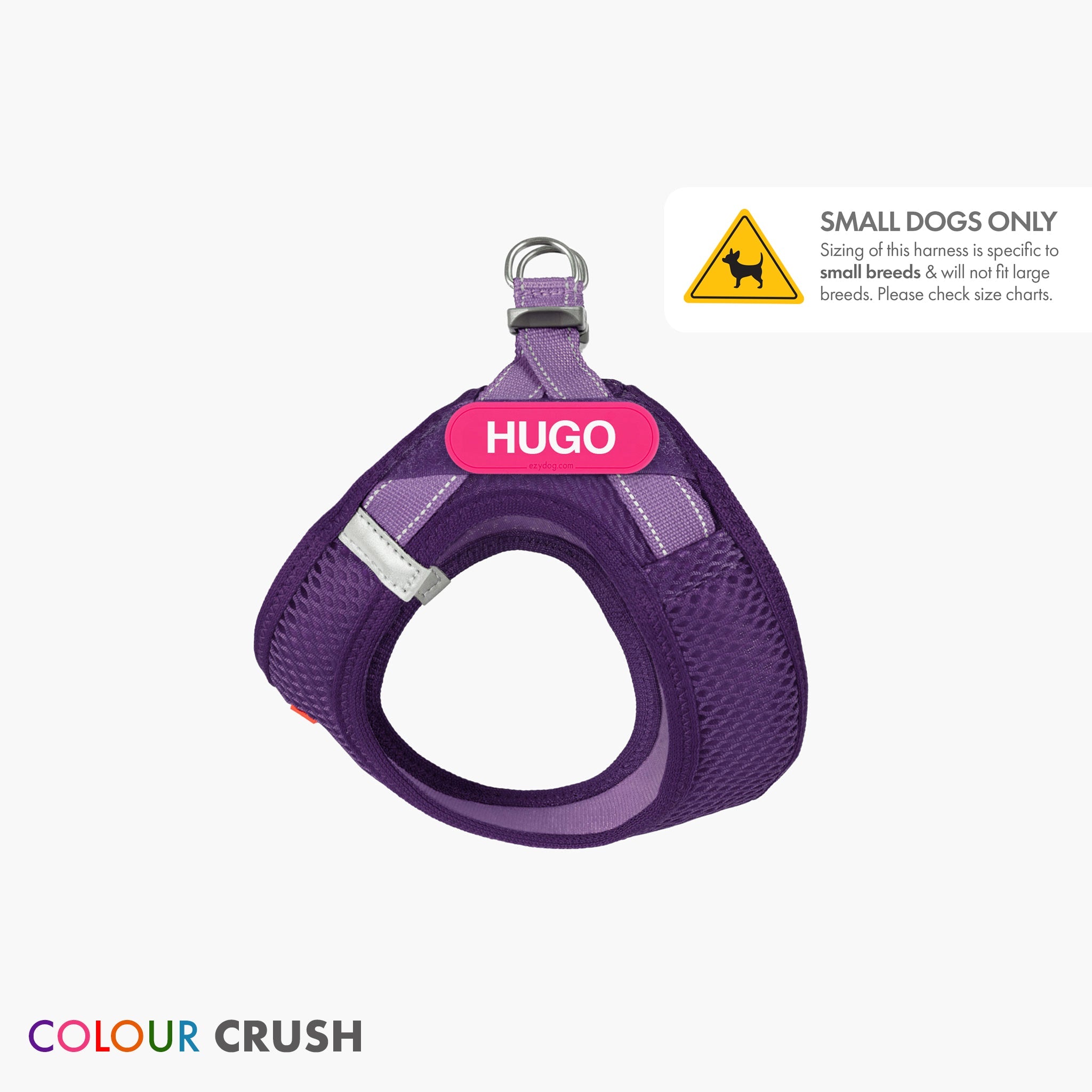 FormFit purple pink harness for small dogs