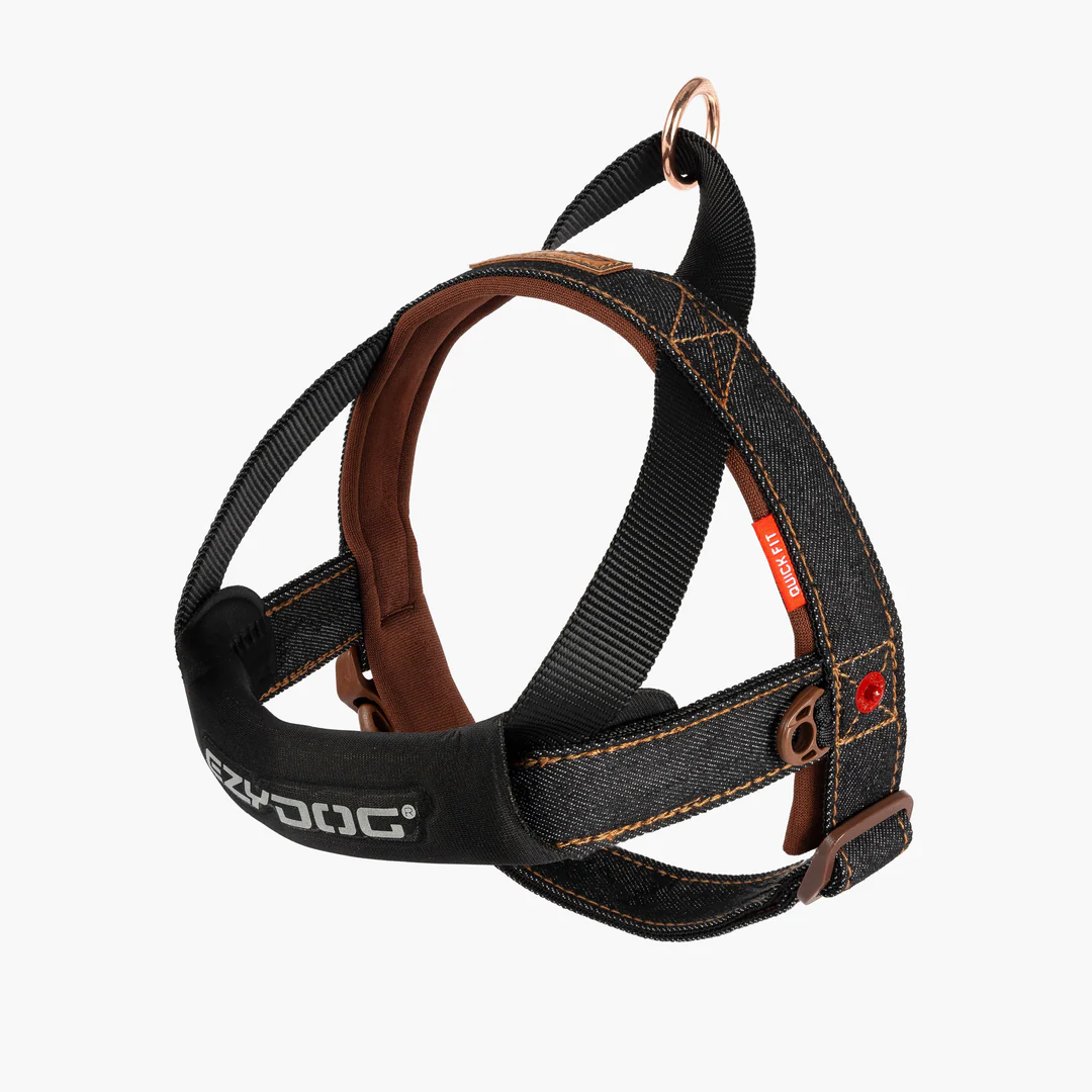 Quick Fit Harness - Black Denim