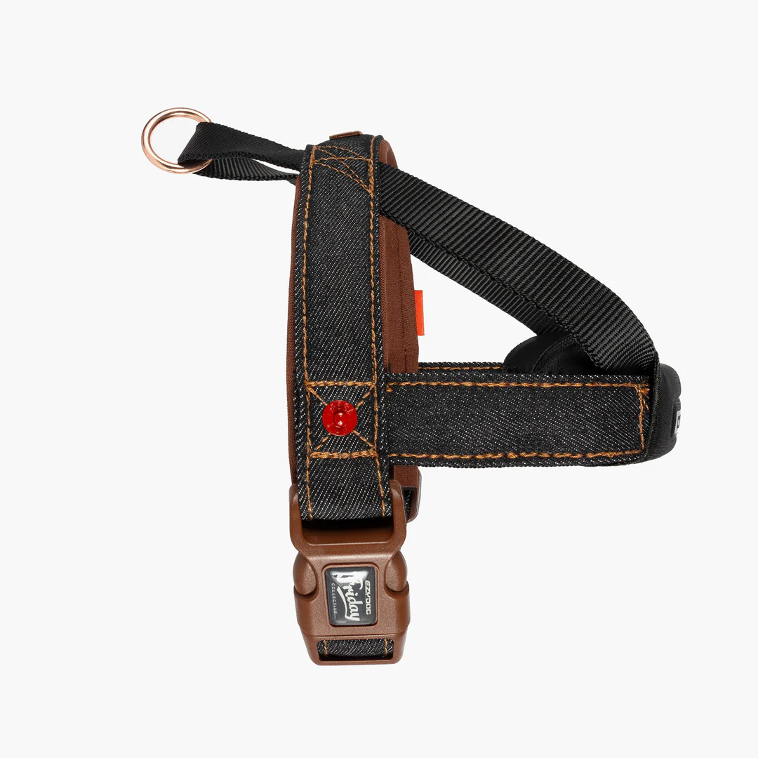 Quick Fit Harness - Black Denim