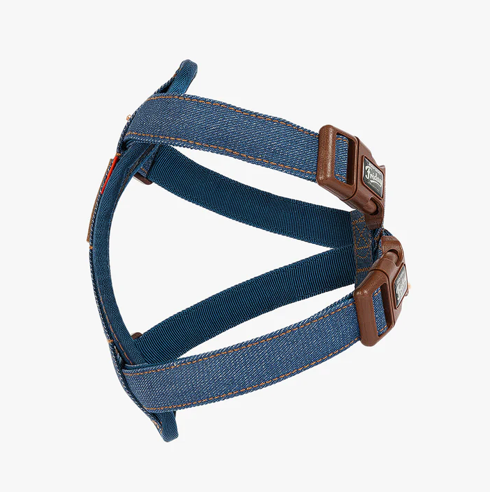 Chest Plate Harness - Denim