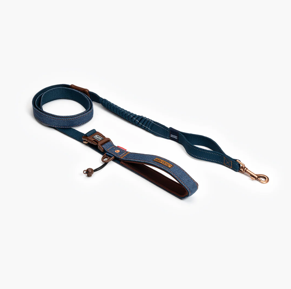 Road Runner Leash - Denim