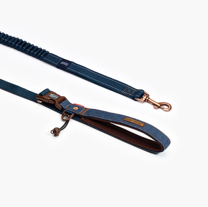 Road Runner Leash - Denim