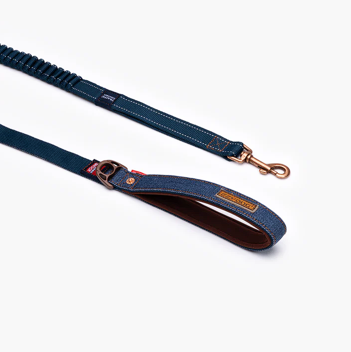 Zero Shock Leash - Denim