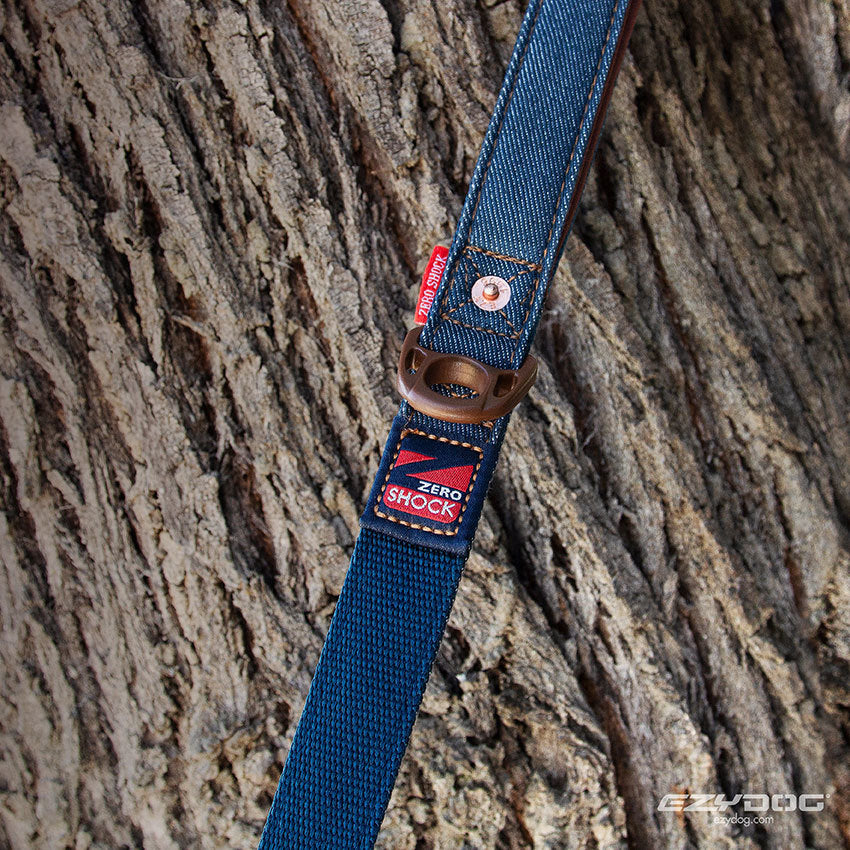 Zero Shock Leash - Denim