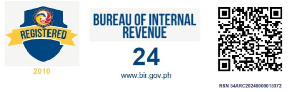 BIR seal with QR code