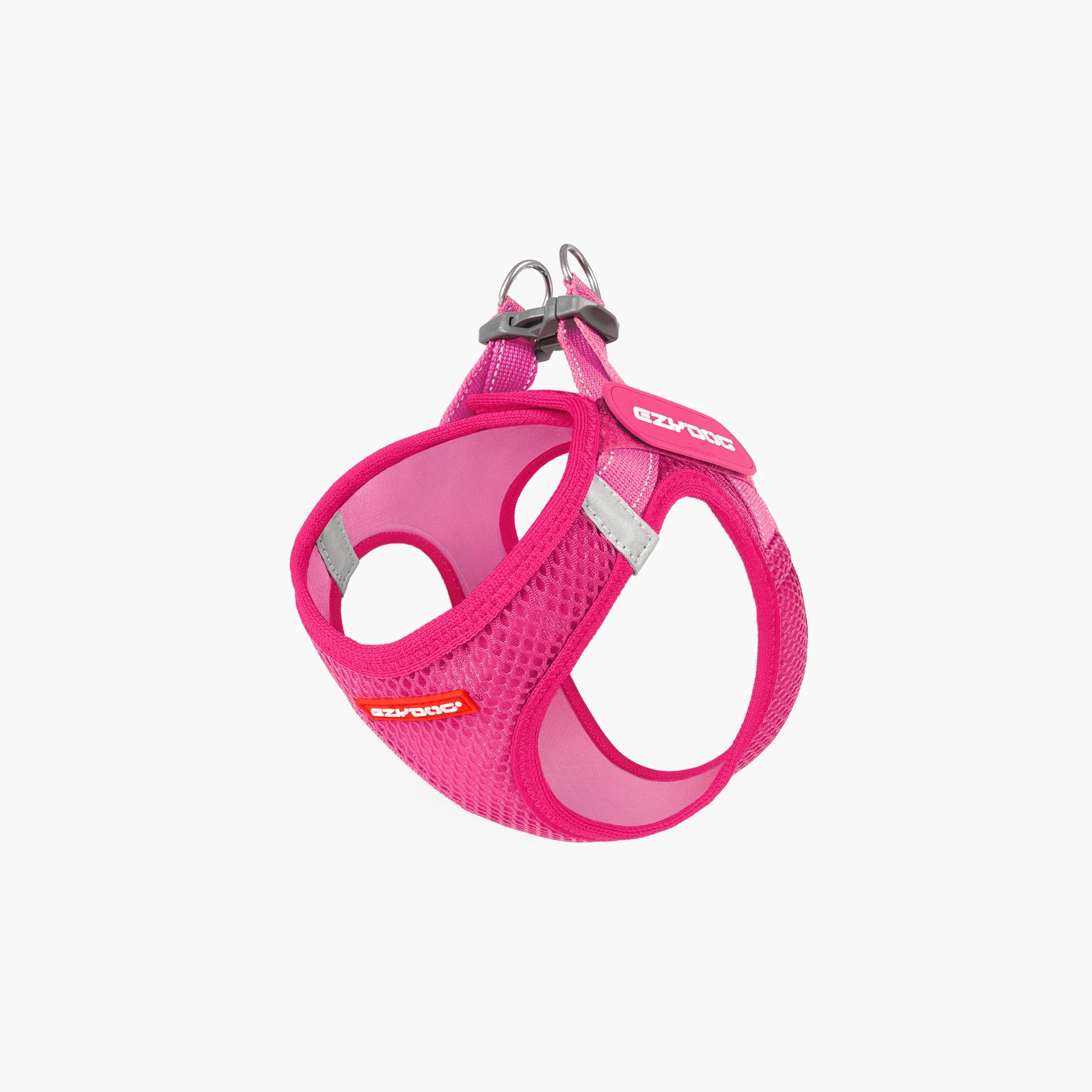 Front angle of FormFit Pink Mesh Harness