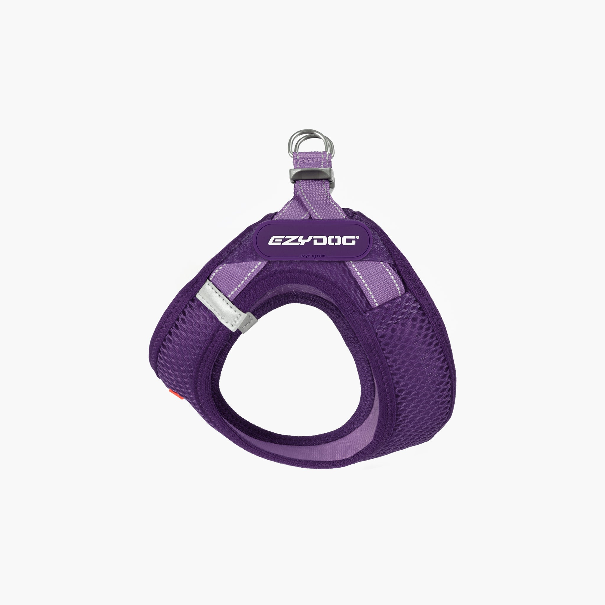 Left side view of FORMFIT Mesh Harness in Purple colour